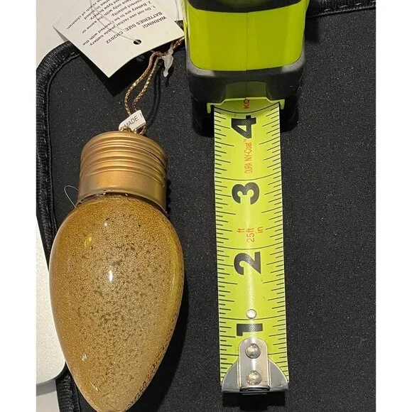 Dept.56 Plastic Battery-powered Lightbulb Ornaments - Picture 2 of 3